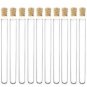 lot12 Test tubes lab 10x100mm clear glass