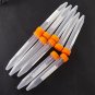 lot8 Plastic test tubes centrifuge tubes 15ml V-bottom