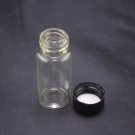 lot20 10ml Sample bottle clear glass screw top