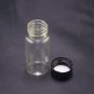 lot24 10ml Sample bottle clear glass screw top