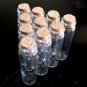 lot4 20ml Sample bottle brown glass screw top