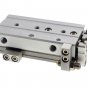 SMC Type MXQ25-100AS Compact Pneumatic Air Slide Cylinder Extension end adjuster