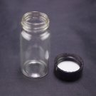 lot20 20ml Sample bottle clear glass screw top