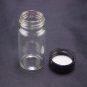 lot50 20ml Sample bottle clear glass screw top