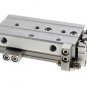 SMC Type MXQ20-40AS Compact Pneumatic Air Slide Cylinder Extension end adjuster