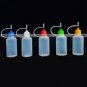 lot2 30ml Sample bottle brown glass screw top