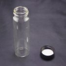 lot4 40ml Sample bottle clear glass screw top