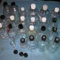 lot20 40ml Sample bottle brown glass screw top