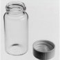 lot2 40ml Sample bottle brown glass screw top