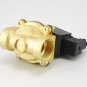 Methane Gas Fuel Propane 2 Ways NC 220VAC Solenoid Valve 1" BSPP Connection