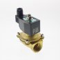 Methane Gas Fuel Propane 2 Ways NC 110VAC Solenoid Valve 1" BSPP Connection
