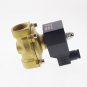 Methane Gas Fuel Propane 2 Ways NC 110VAC Solenoid Valve 1" BSPP Connection