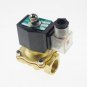 Methane Gas Fuel Propane 2 Ways NC 220VAC Solenoid Valve 3/4" BSPP Connection