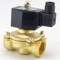 Methane Gas Fuel Propane 2 Ways NC 12VDC Solenoid Valve 1" BSPP Connection