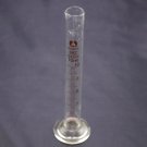 lot2 graduated cylinder measuring 10ml lab glass