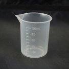 lot4 100ml measuring cup graduated plastic beaker