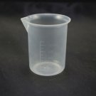 lot4 50ml measuring cup graduated plastic beaker