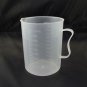lot2 1000ml plastic measuring cup graduated with handle