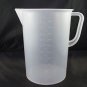 lot2 5000ml plastic measuring cup graduated with handle