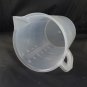 lot2 3000ml plastic measuring cup graduated with handle