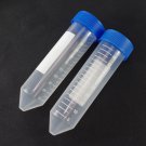 lot2 50ml plastic test tubes centrifuge tubes V-bottom