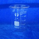 Lot5 Glass Beaker Lab Beaker Low Form 600ml
