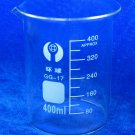 Lot2 Glass Beaker Lab Beaker Low Form 400ml