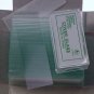 microscope slides 50pcs clear & 200pcs 24x50 cover glass slips