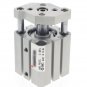 SMC Type CQMB32-35 Compact Cylinder Guide Rod Type Double Acting Through-holes