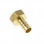 5pcs 1/2" BSPP Conection Female-12mm barbeded Hose Brass Pipe Adapter Connector