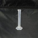 lot8 25ml Graduated Cylinder Plastic Hex Base white scale free shipping