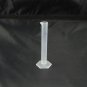 25ml Graduated Cylinder Plastic Hex Base white scale