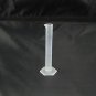 25ml Graduated Cylinder Plastic Hex Base white scale