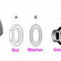 (10)PCS 6~10 mm Nylon Electric Cable Waterproof PG11 Cable Gland Black