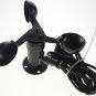 Wind Speed Sensor Anemometer Three Cups Aluminium Alloyed Digital RS485(232)