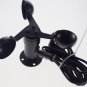 Wind Speed Sensor Anemometer Three Cups Aluminium Alloyed Current output