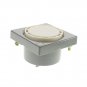 110VAC 80dB Mini Industrial Panel Alarm Electronic Buzzer Concealed Installation