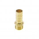 5PCS 1/4" BSPP Male-10mm barbeded Hose Brass Adapter Coupler Connector
