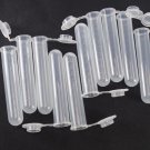 lot24 Plastic test tubes centrifuge tubes 10ml round bottom