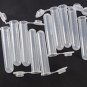 lot100 Plastic test tubes centrifuge tubes 10ml round bottom