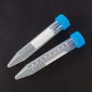 lot2 Plastic test tubes centrifuge tubes 10ml V-bottom