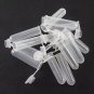 lot200 Plastic test tubes centrifuge tubes 5ml round bottom
