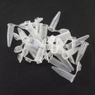 lot200 Plastic test tubes centrifuge tubes 1.5ml V-bottom