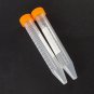 lot2 Plastic test tubes centrifuge tubes 15ml V-bottom