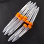 lot24 Plastic test tubes centrifuge tubes 15ml V-bottom