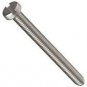(50) Metric Thread M6*35mm Stainless steel Slotted Cheese Head Screw