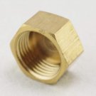 5PCS 1/8" Female Threaded Pipe Hex Head Brass Plug Pipe Cap Cover Fittings