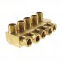 5PCS 1/8" Male 6mm Pipe elbow Brass Connector Machine Tool Oil Filter Canister