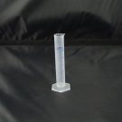 lot10 Graduated Cylinder Plastic 25ml Hex Base blue&white scale