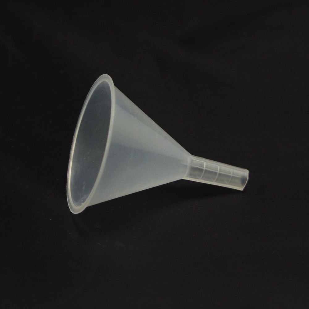 lot5 50mm plastic funnel for kitchen&lab short stem